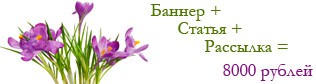 Комплексная реклама на eMagnat за 8000 рублей
